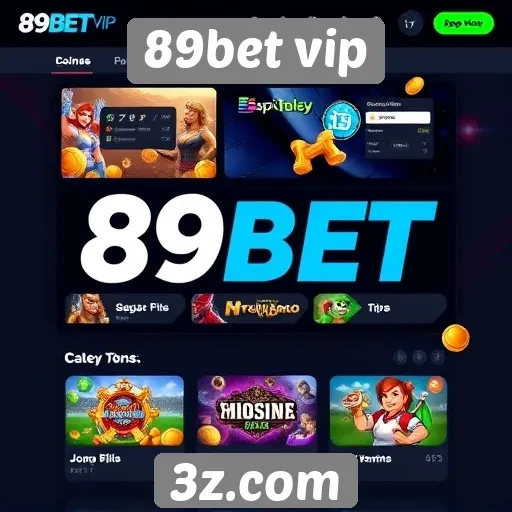 Interface e usabilidade do 89bet vip